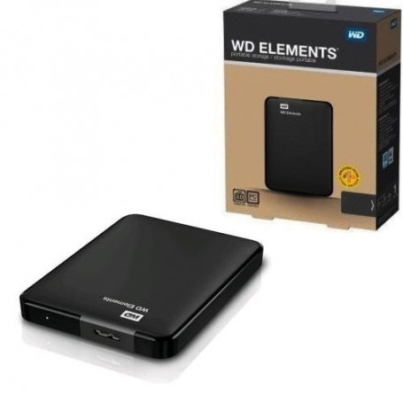 HARD DISK ESTERNO WESTERN DIGITAL 2,5" 1000GB 1TB WDBUZG0010BBK ELEMENTS USB 3.0