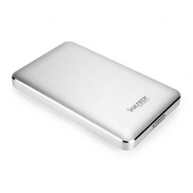 BOX ESTERNO 2,5" HDD VULTECH GS-45U3S SATA USB 3.0 APERTURA EASY FIX- SILVER
