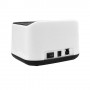 DOCKING STATION VULTECH DK-USB3W SATA MAX 2HDD TASTO CLONE USB 3.0 BIANCO